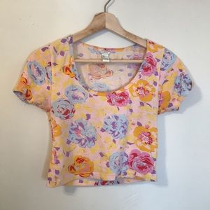 Floral Crop Top